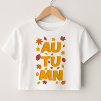 Leaves - Autumn Crop Top