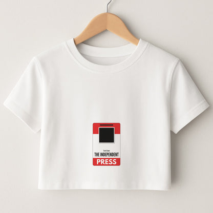 The Independent Press Crop Top
