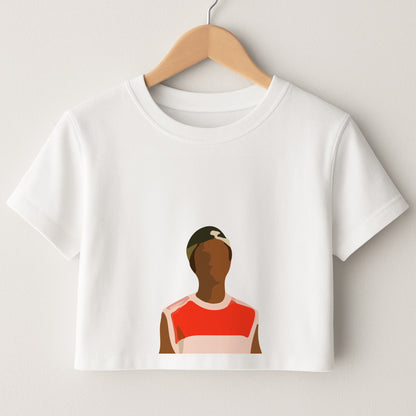 Faceless Lucas - Stranger Things Crop Top