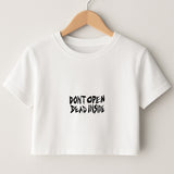 The Walking Dead Crop Tops