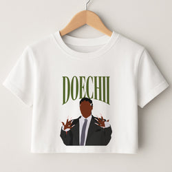 Rapper In Suit Crop Top