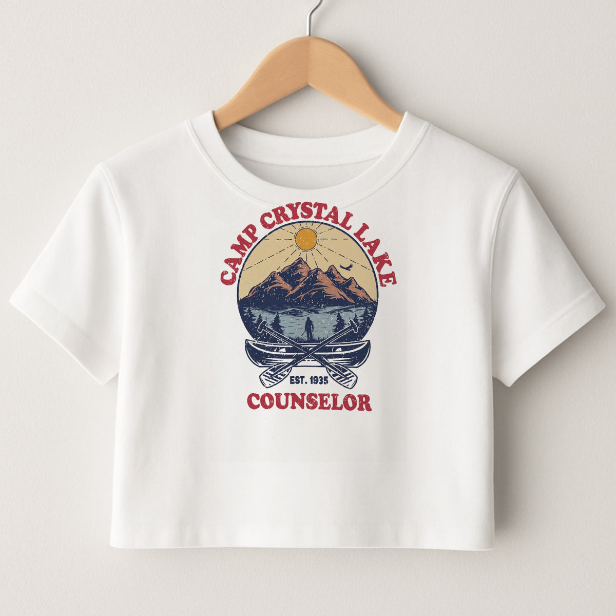 Camp Crystal Lake Crop Top