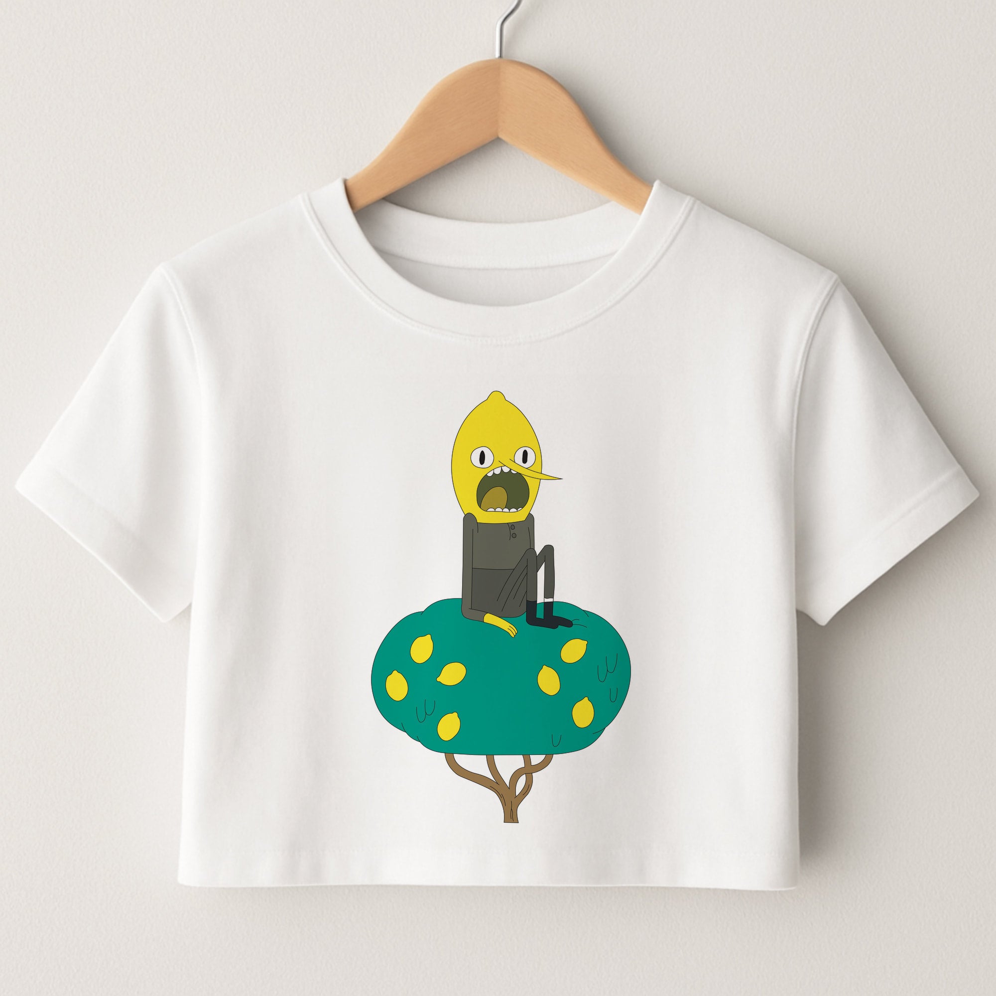 Earl Of Lemongrab Crop Top