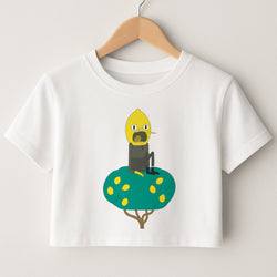 Earl Of Lemongrab Crop Top