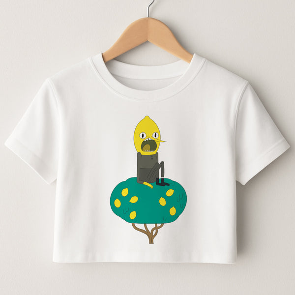 Earl Of Lemongrab Crop Top