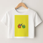 Among Gaming Killed Crop Top