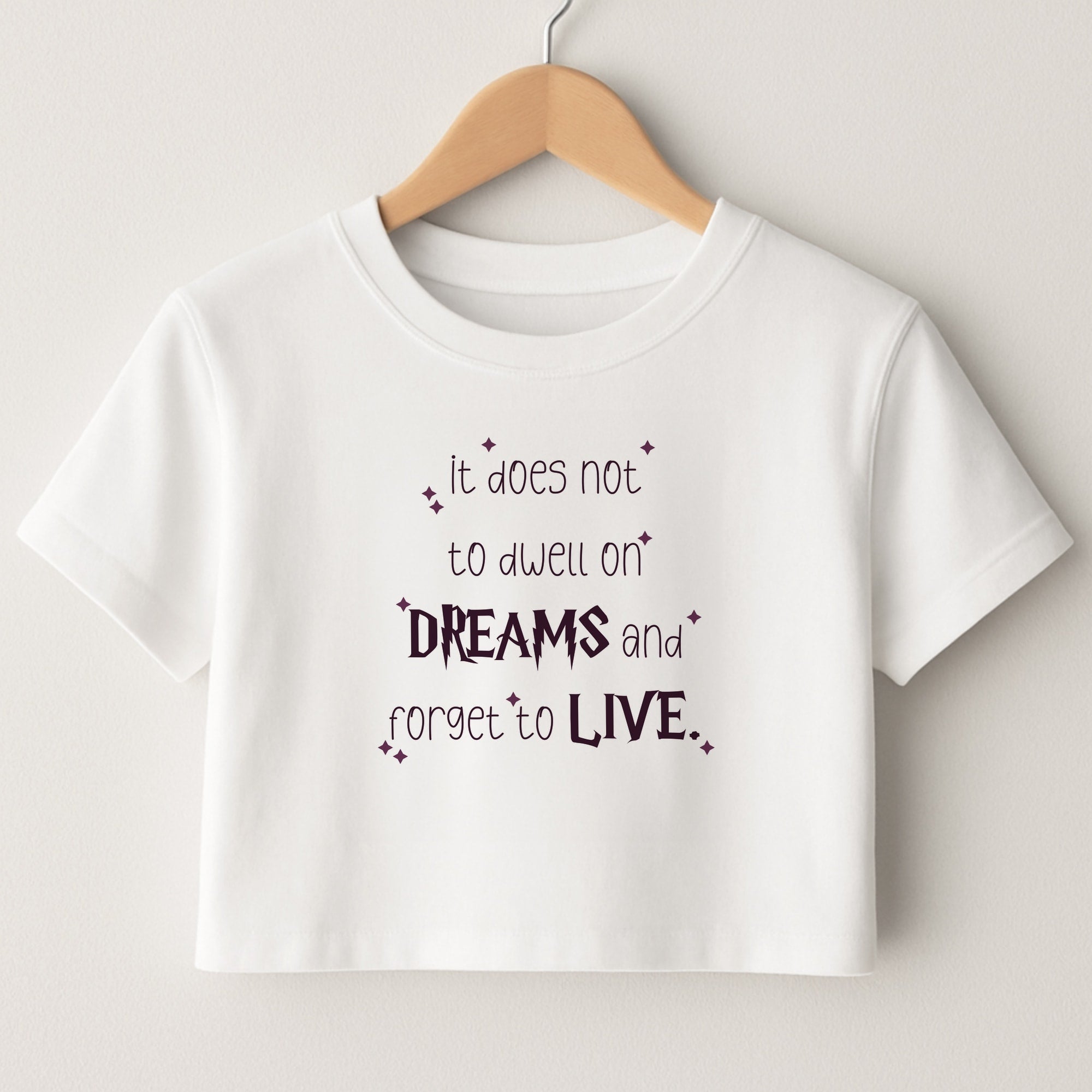 It Does Not To Dwell Crop Top