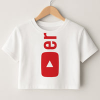 YouTuber Crop Top