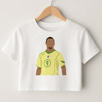 R9 Ronaldo - Football Crop Top