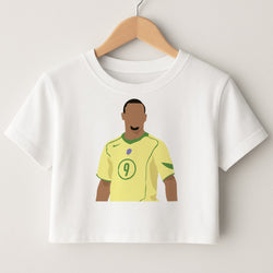 R9 Ronaldo - Football Crop Top