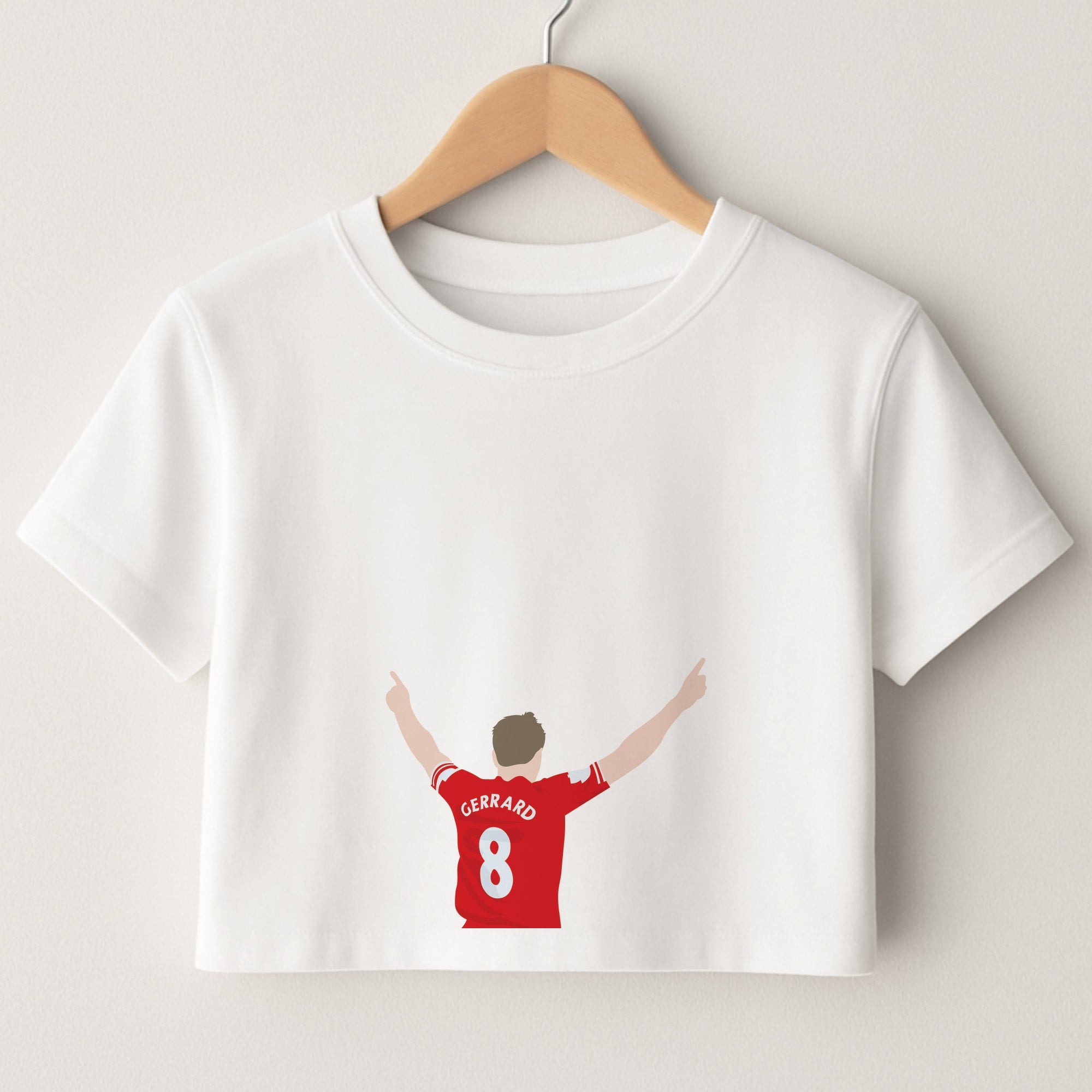 Gerrard - Football Crop Top