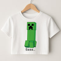 Creeper Standing Crop Top