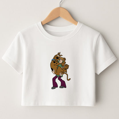 Shaggy And Scooby - Scoob Crop Top