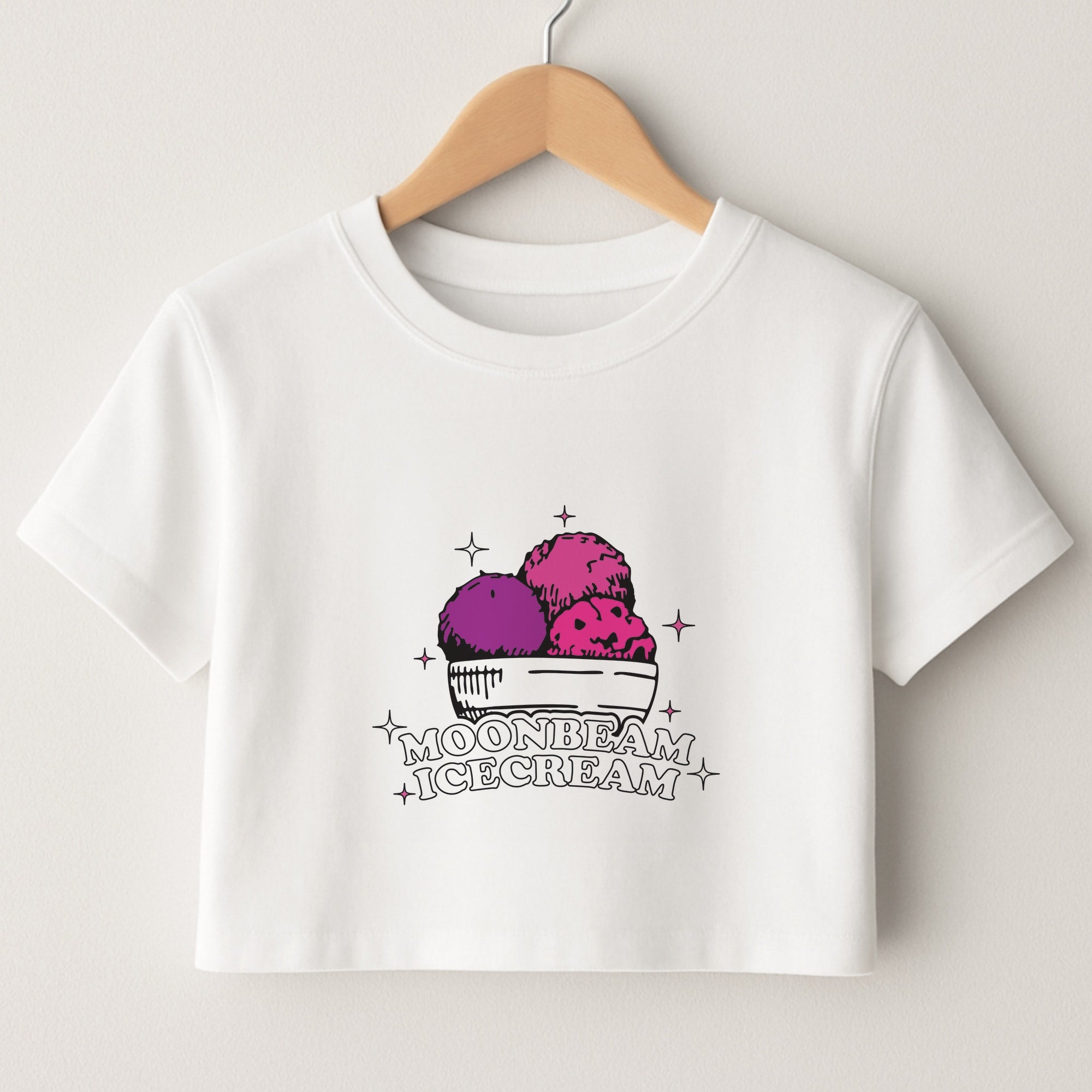 Moonbeam Icecream Crop Top