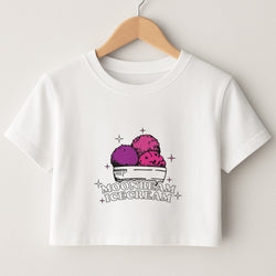 Moonbeam Icecream Crop Top