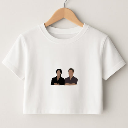 Salvatore Cartoons - VD Crop Top