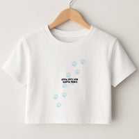Santa Paws - Christmas Crop Top