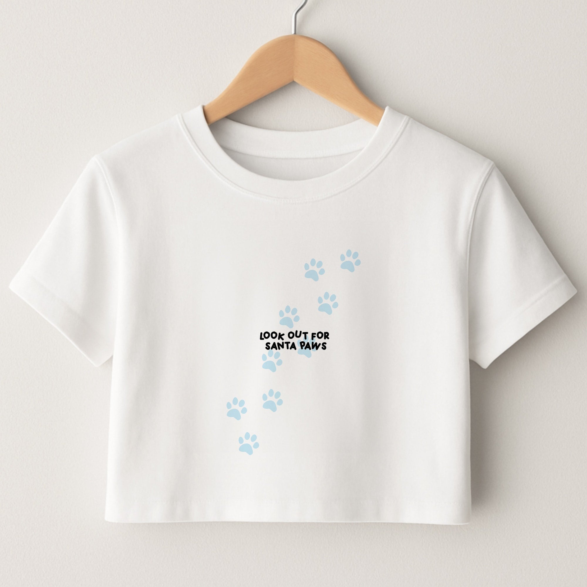 Santa Paws - Christmas Crop Top