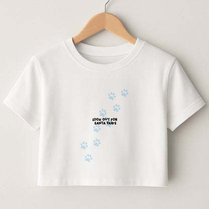 Santa Paws - Christmas Crop Top