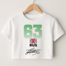 George Russel - F1 Crop Top