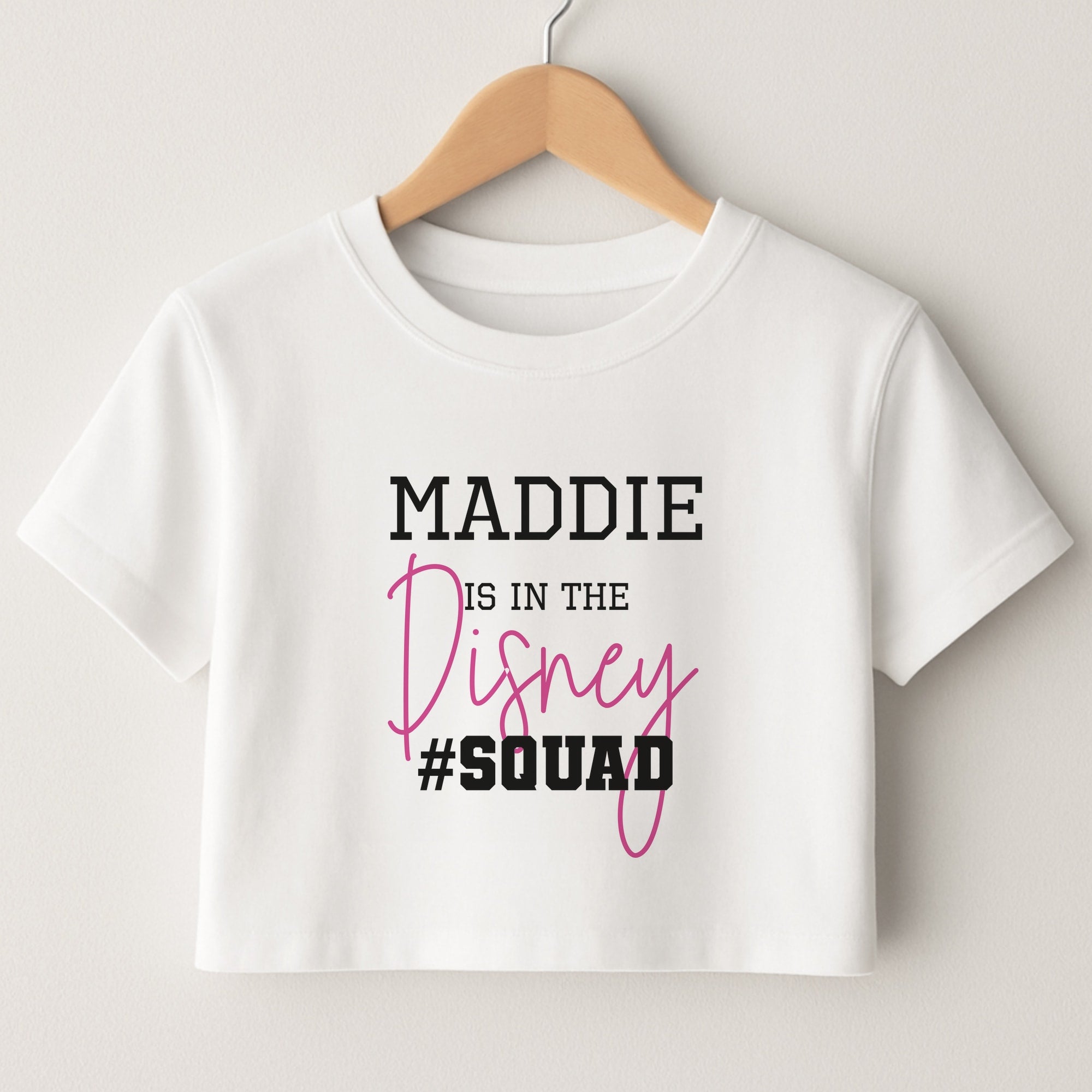Fairytale Squad - Personalised Fairytale Crop Top