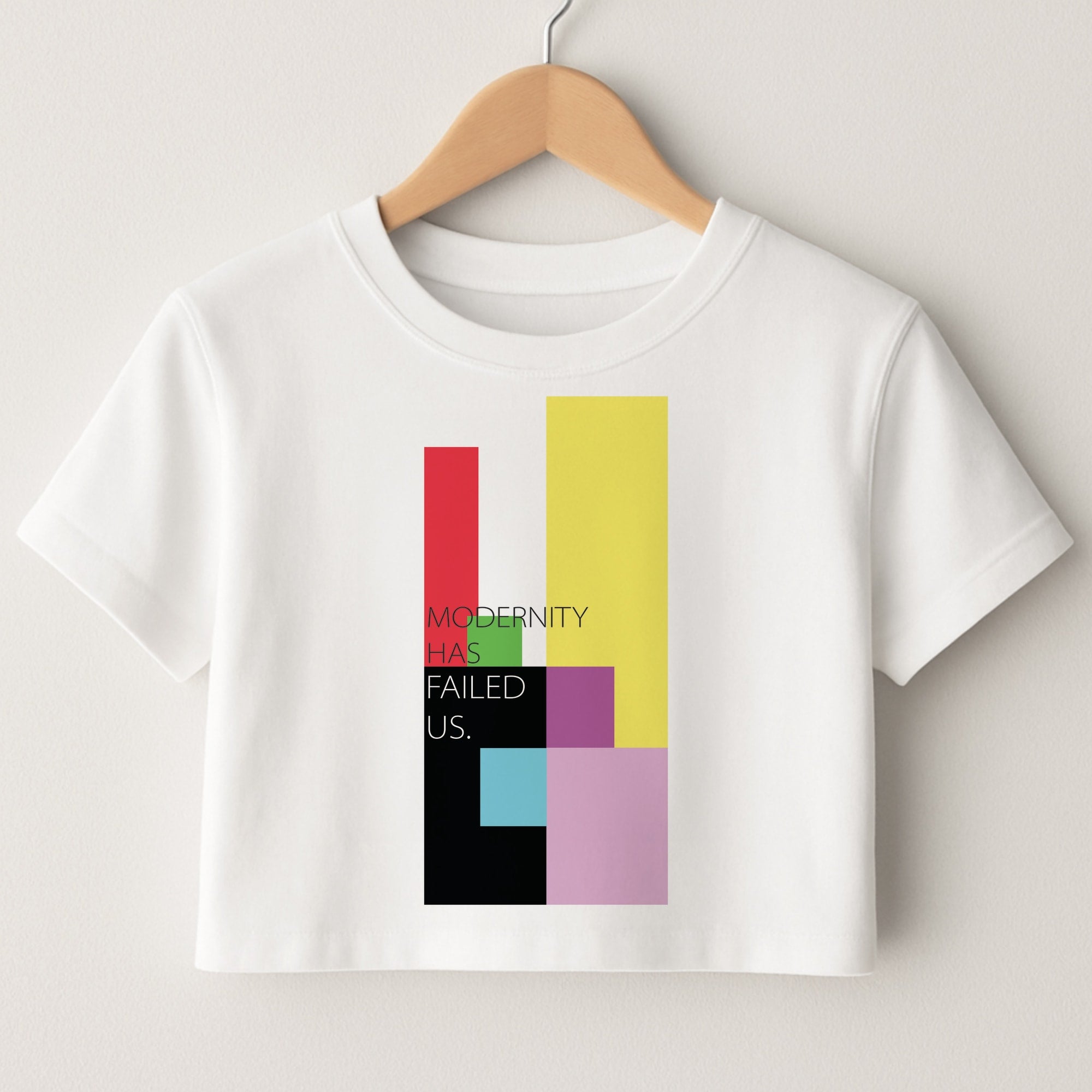 Modernity Has Failed Us - The 1975 Crop Top
