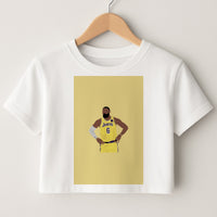 Lebron - Baskteball Crop Top