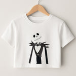 Jack Skellington Blue - TNBC Crop Top