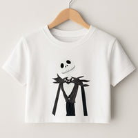 Jack Skellington Blue - TNBC Crop Top