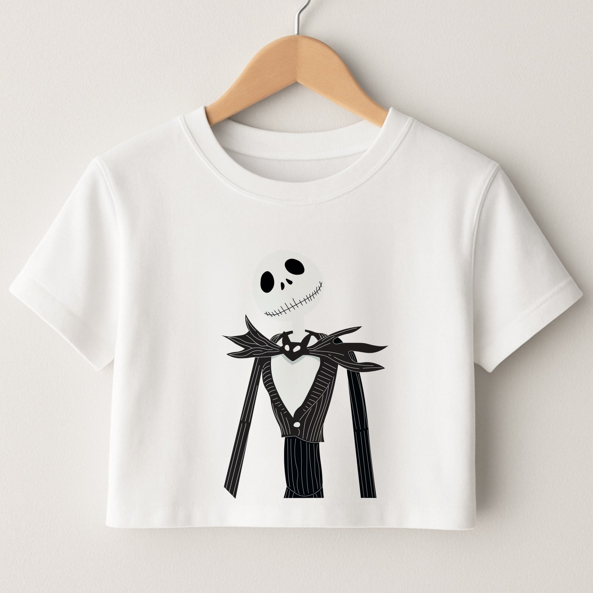 Jack Skellington Blue - TNBC Crop Top
