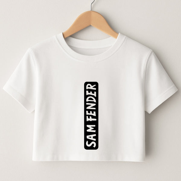 Fender Vertical Crop Top