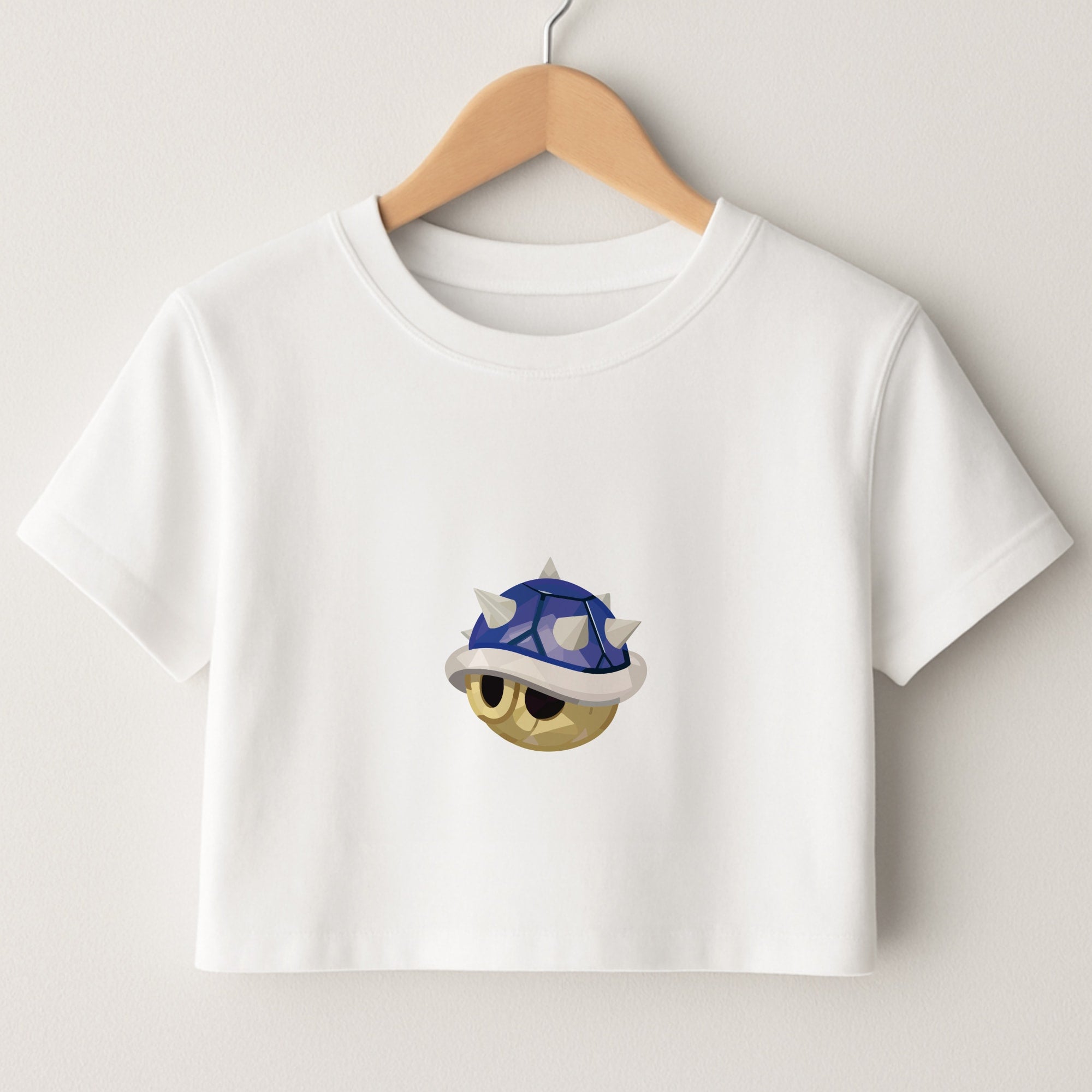 Spiny Shell - Mario Crop Top