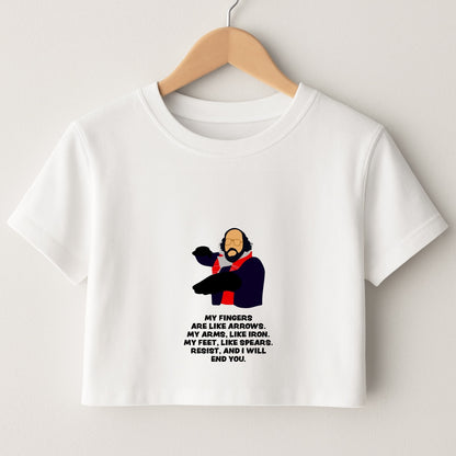 Murray Quote Crop Top