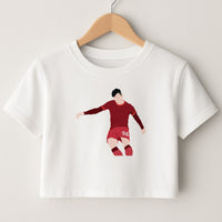 Robertson - Football Crop Top