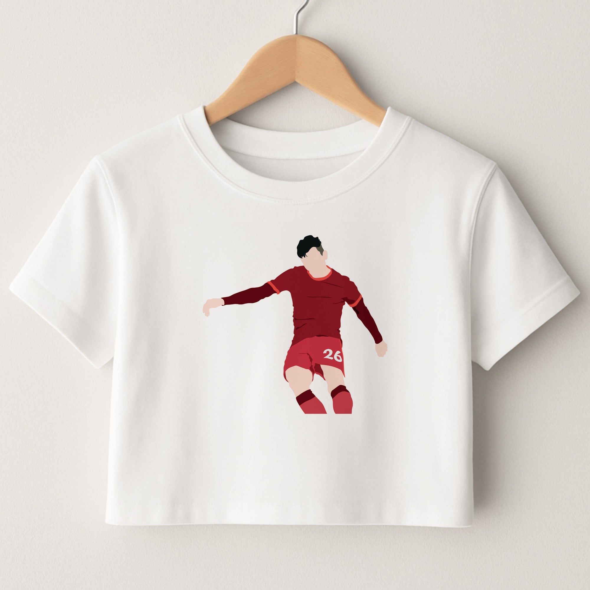 Robertson - Football Crop Top