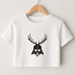 Christmas Darth Vader Crop Top