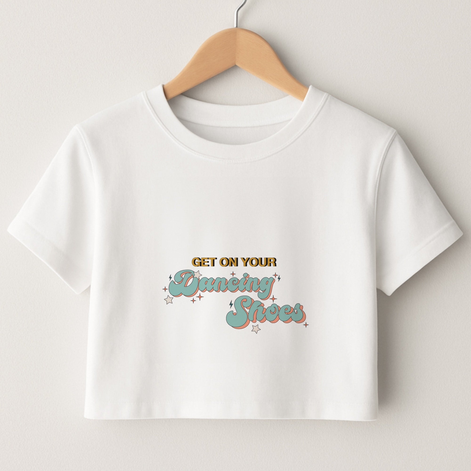 Get On Your Dancing Shoes Crop Top