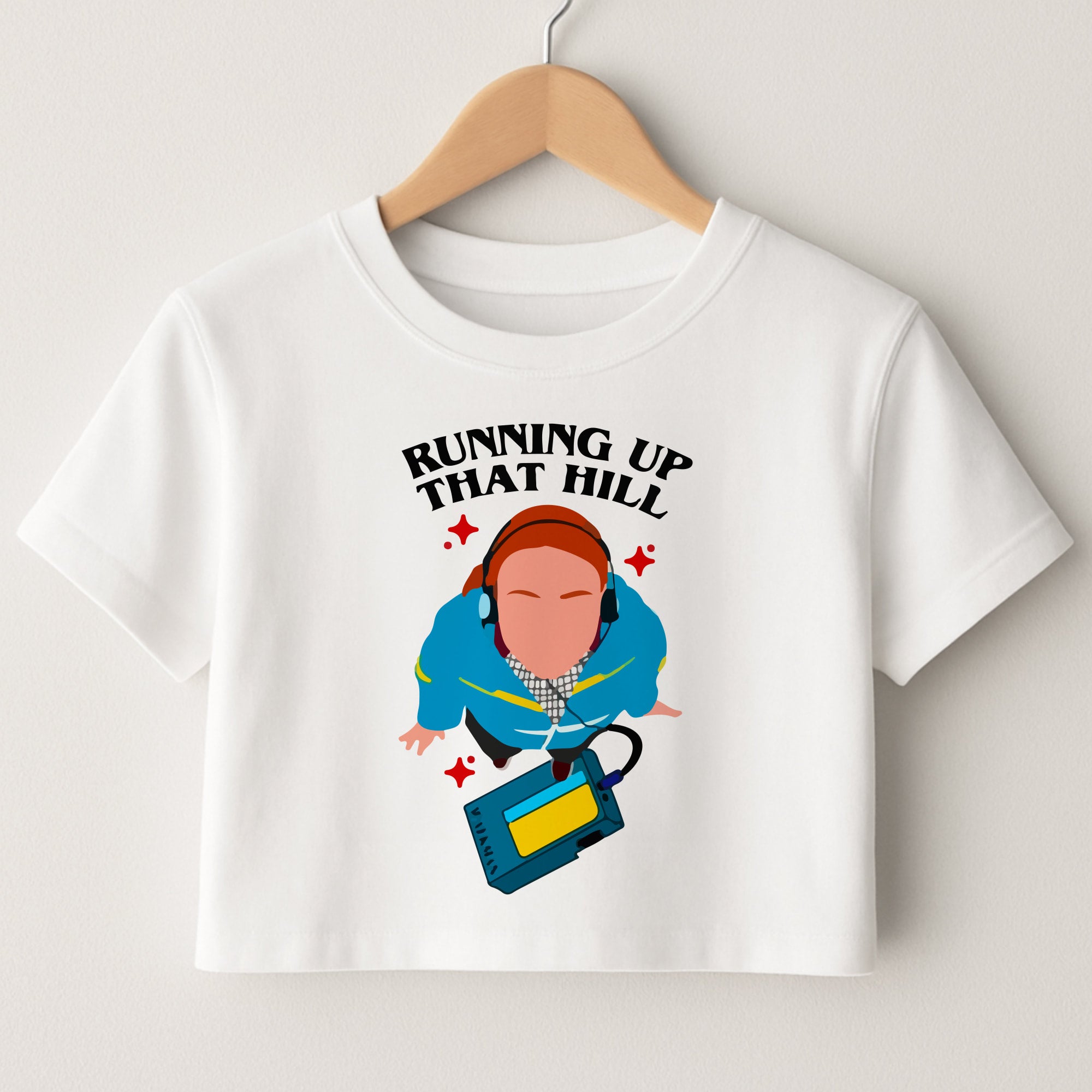 Running Up That Hill Crop Top