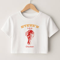 Steve's Lava Chicken Crop Top