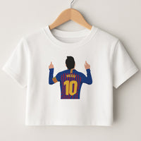 Messi - Football Crop Top