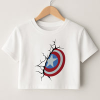 Shield Break Crop Top