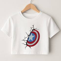 Shield Break Crop Top