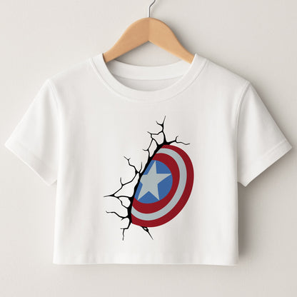 Shield Break Crop Top