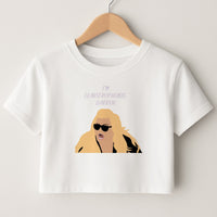 I'm Claustrophobic Darren - British Pop Culture Crop Top