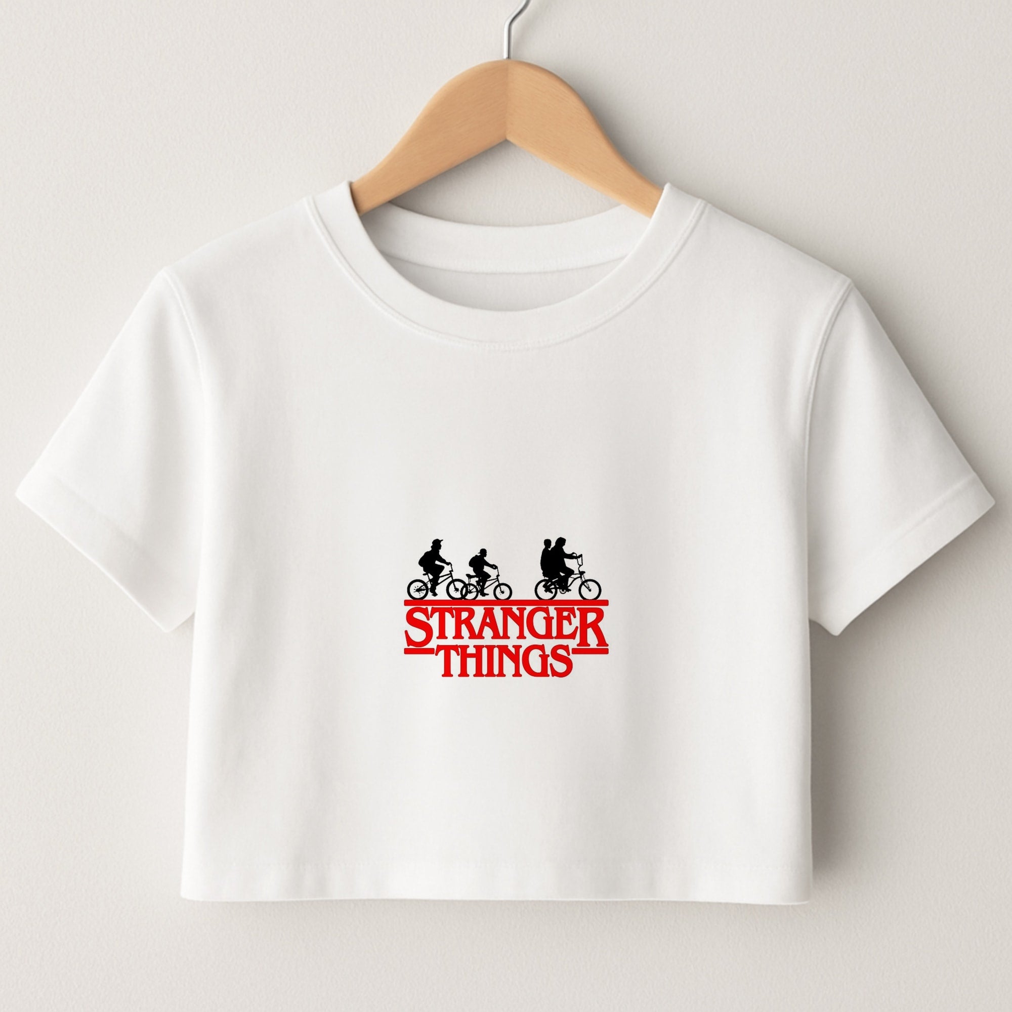 Stranger Cycling Logo Crop Top