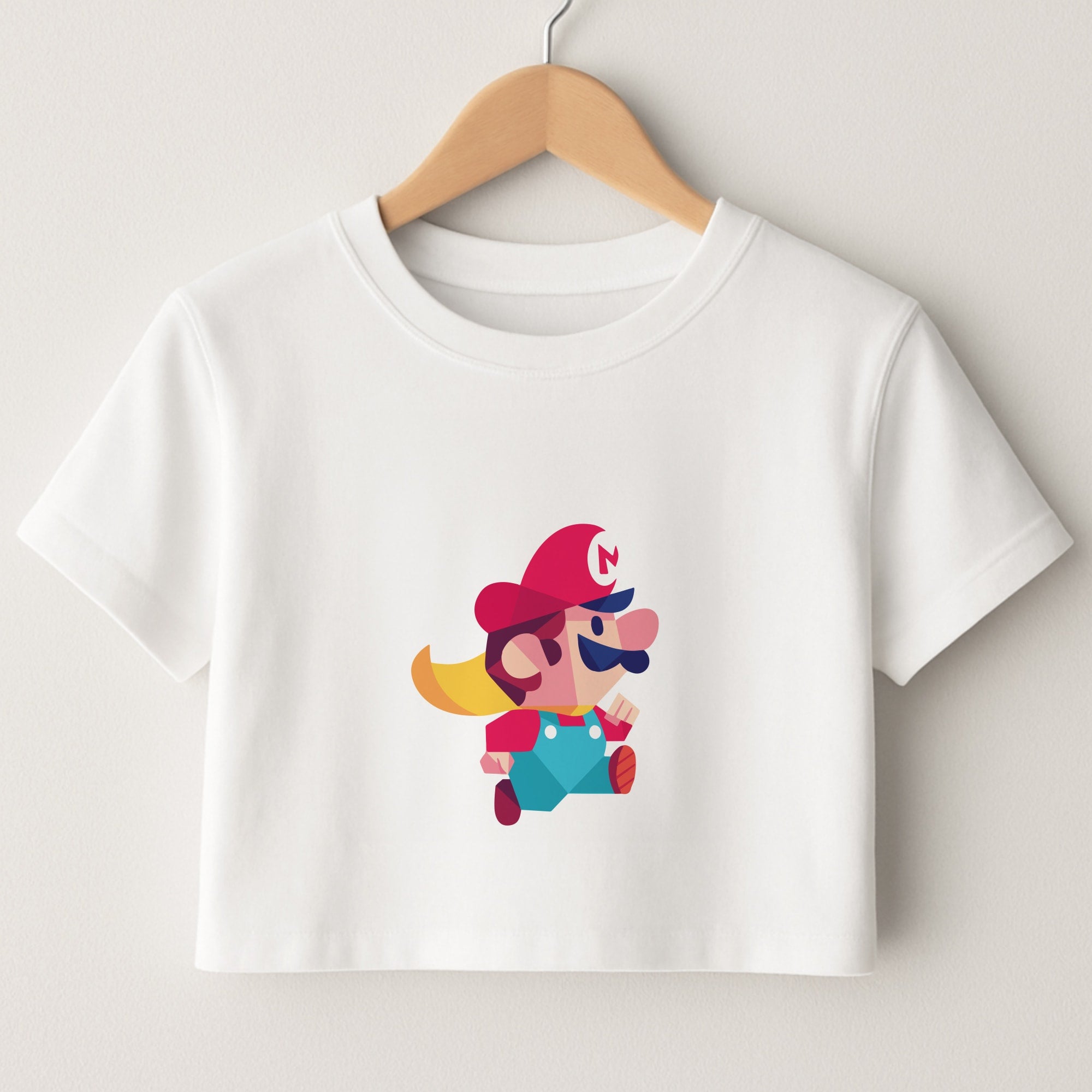 Running Mario - Mario Crop Top