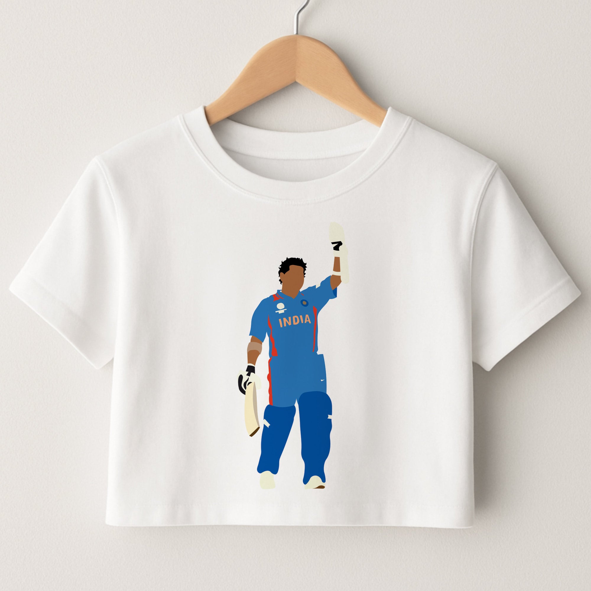 Tendulkar - Cricket Crop Top
