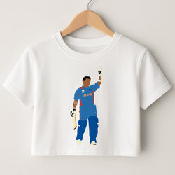 Tendulkar - Cricket Crop Top