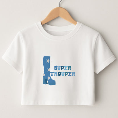 Super Trouper Crop Top