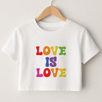Love Is Love - Pride Crop Top